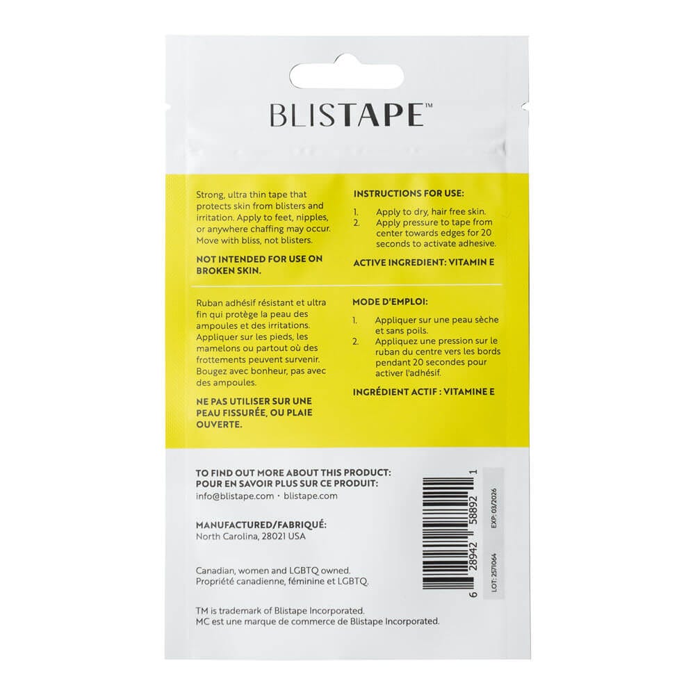 Blistape Blistape 20-Pack Tapes - Blister Prevention