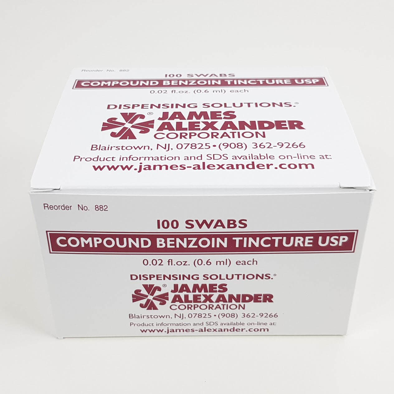 James Alexander Corp Compound Benzoin Tincture Ampoules Medical Supplies - Blister Prevention