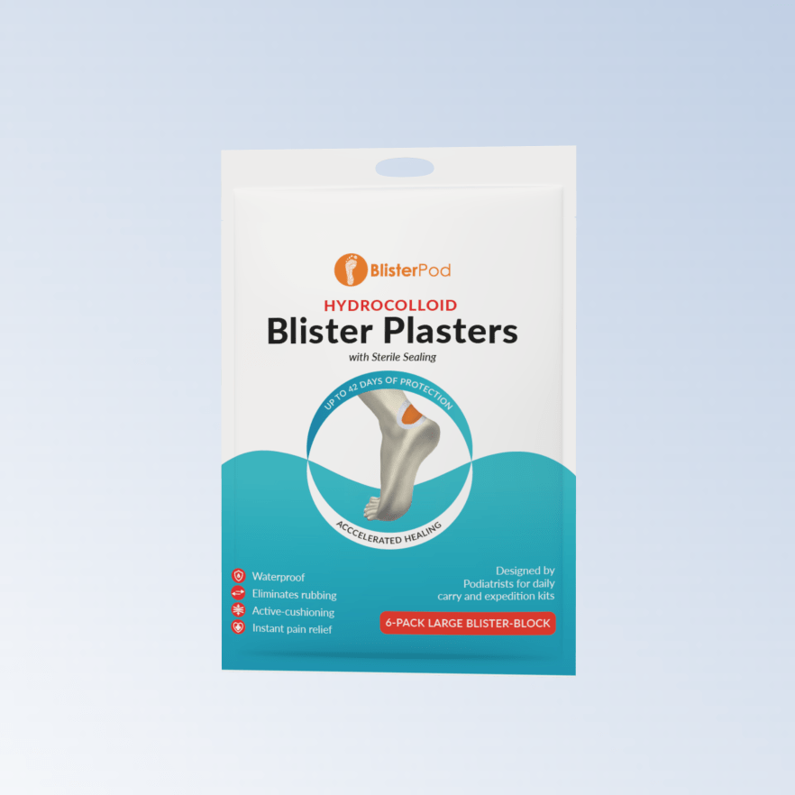 BlisterPod Hydrocolloid Blister Plaster Bandages Hydrocolloid - Blister Prevention