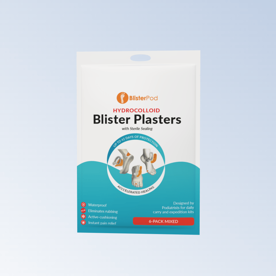 BlisterPod Hydrocolloid Blister Plaster Bandages Hydrocolloid - Blister Prevention