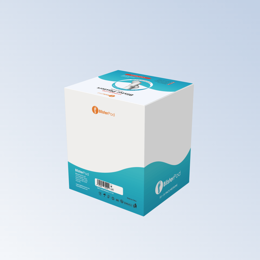 BlisterPod Hydrocolloid Blister Plaster Bandages Hydrocolloid - Blister Prevention