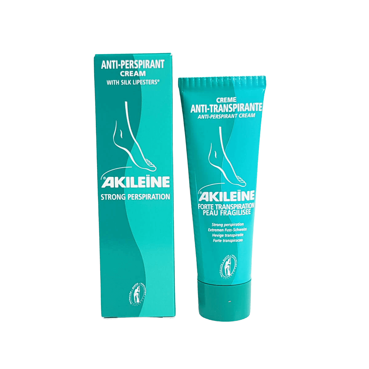 Akileine Green Anti-Perspirant Cream 50ml