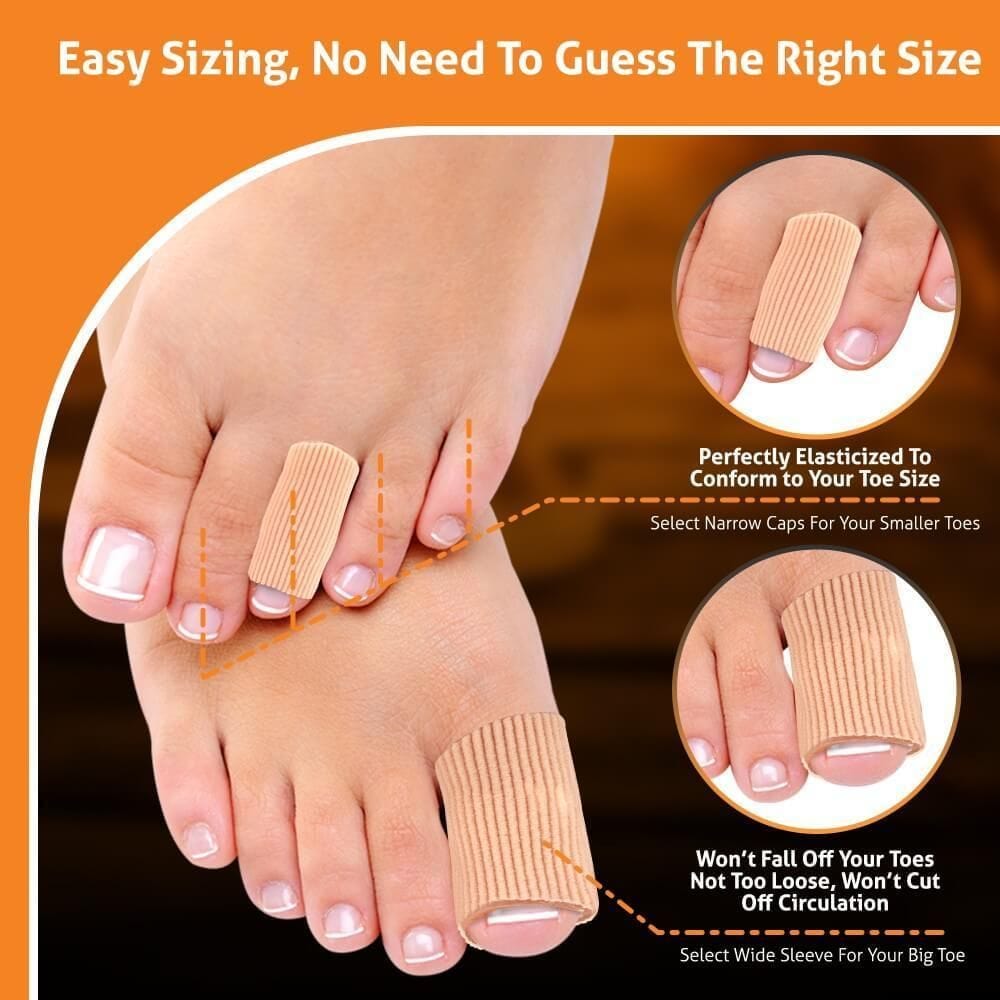 BlisterPod Gel Toe Protectors Gel Toe Protectors - Blister Prevention